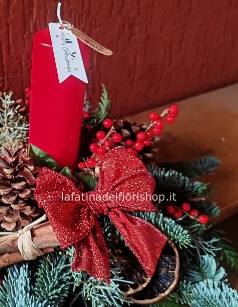 Centrotavola in accordo con Silvia