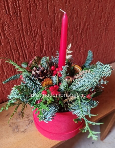 Mini flower box rossa